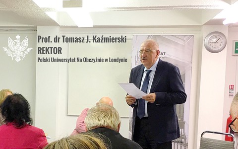 Nowy rektor Polskiego Uniwersytetu Na Obczyźnie w Londynie