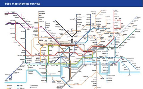 Transport for London stworzył mapę metra dla osób, które cierpią na klaustrofobię