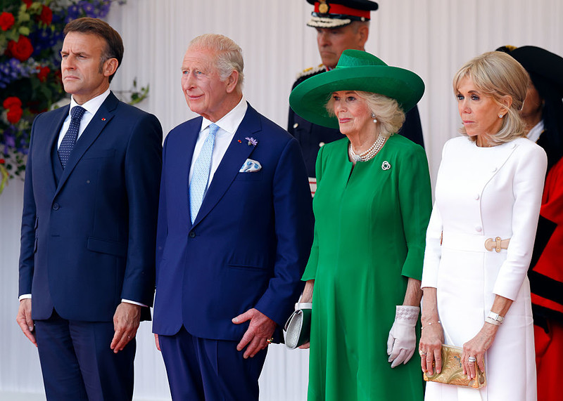 Prezydent Francji przybył do UK z oficjalną wizytą, pierwszą od Brexitu