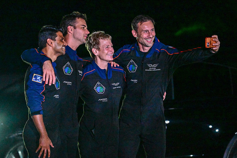Powrót polskiego astronauty na Ziemię rozpocznie się w poniedziałek