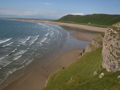 The Swansea beach made it onto a list of the world's top 10