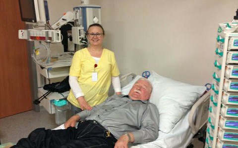 Former Polish president Lech Wałęsa in hospital with heart trouble