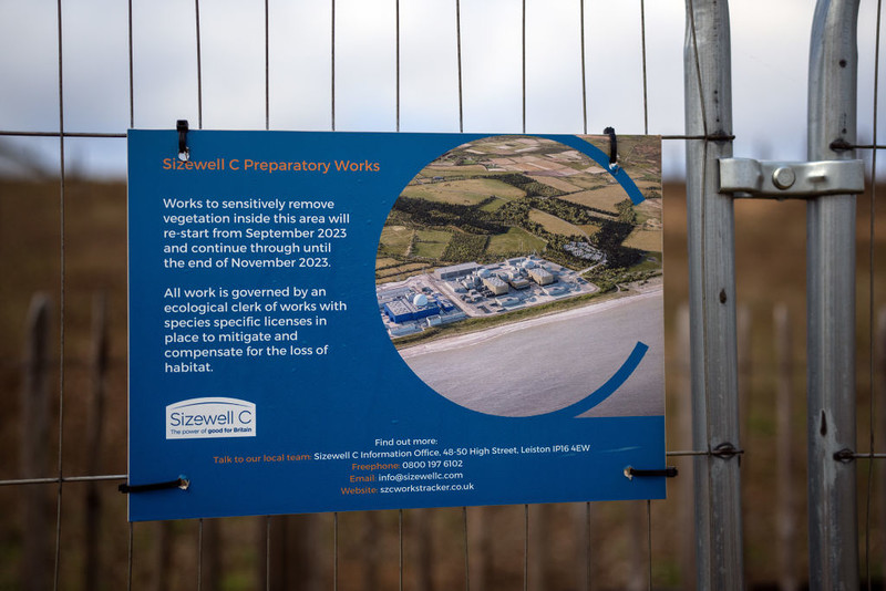 The UK government has given the go-ahead for a nuclear power station in Suffolk