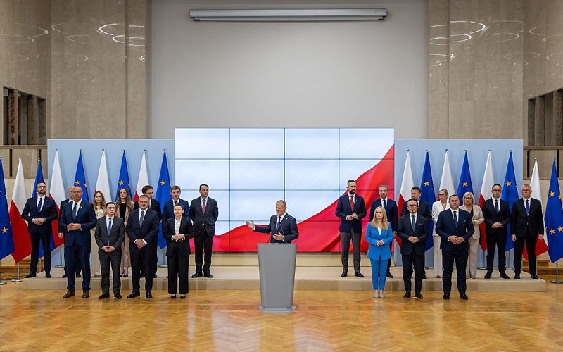 Premier Donald Tusk przedstawił nowy skład Rady Ministrów. "Rząd zwiera szyki"