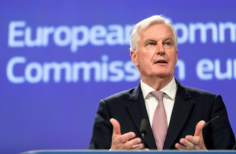 Barnier says UK must accept principle of Brexit bill