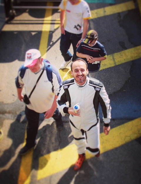 Robert Kubica tests on Paul Ricard