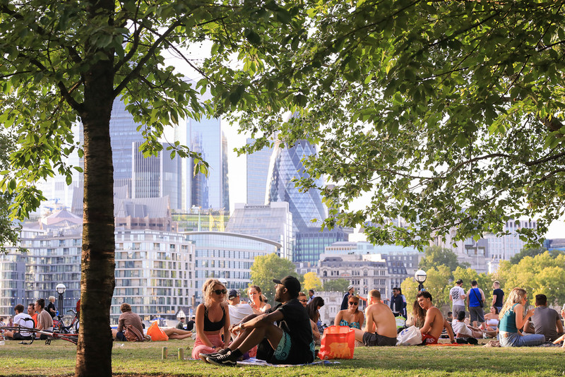 Lato wraca do Londynu! 11 dni ze słońcem i temperaturami sięgającymi 28°C