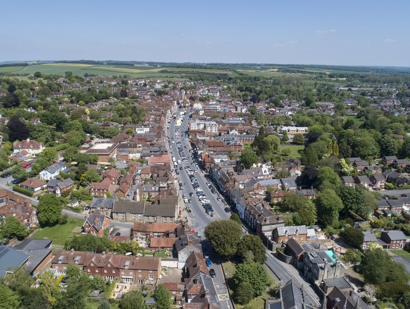 To małe miasteczko targowe w Anglii ma "najlepszą główną ulicę handlową" w Wielkiej Brytanii 
