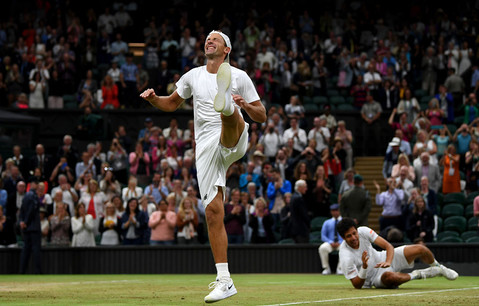 Kankan i łzy radości Kubota po wygraniu Wimbledonu! 
