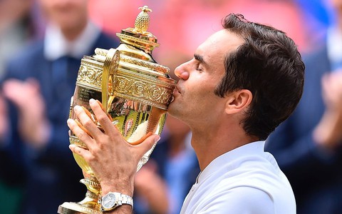 Federer wins 8th Wimbledon title, beats Cilic
