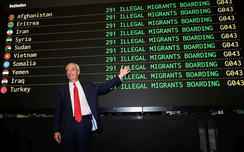 Lider Reform UK: Migranci stanowią zagrożenie dla bezpieczeństwa narodowego