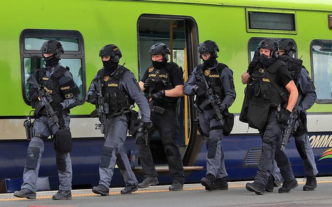 Specialist Garda units carry out simulated anti-terror operation in central Dublin