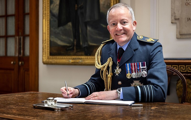 ACM Sir Richard Knighton takes over as Chief of Defence Staff