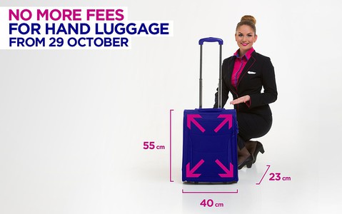Nowa polityka bagażowa Wizz Air. Zniesiono opłaty za bagaż podręczny