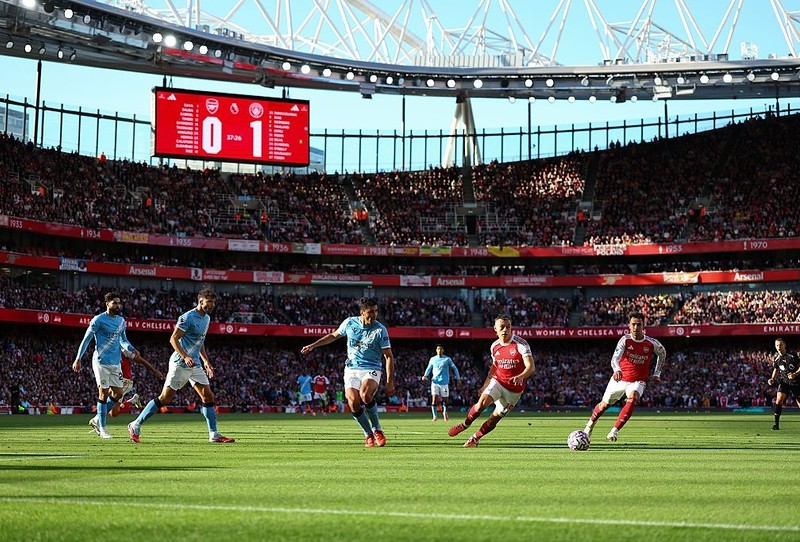 English Premier League: Arsenal draw with Manchester City