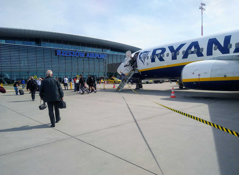 Rzeszów: Osiem kierunków w zimowej ofercie Ryanaira z lotniska w Jasionce, więcej lotów do Londynu