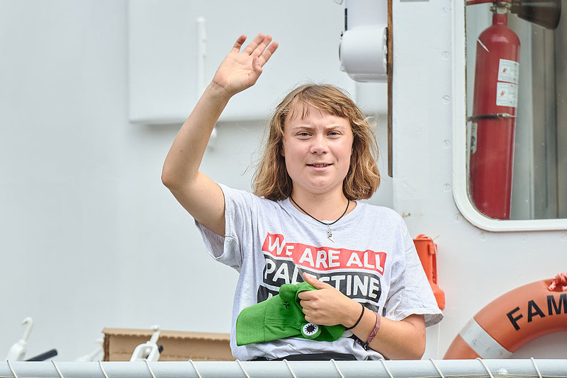 Greta Thunberg poinformowała rząd Szwecji o złym traktowaniu w izraelskim więzieniu