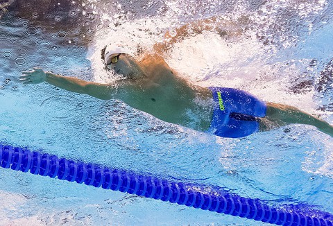 Wojdak's silver medal at 800 m freestyle
