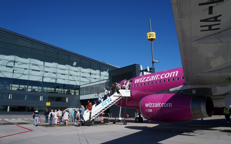 Wizz Air zapowiedział pięć nowych połączeń z Gdańska i kolejny samolot