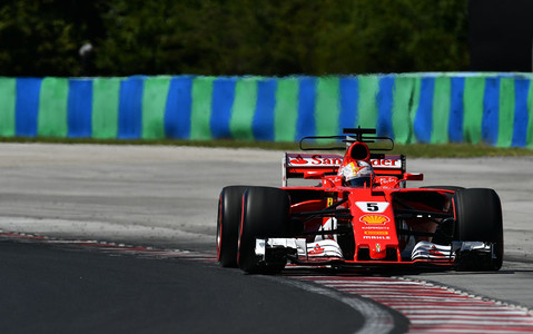 Hungarian GP: Sebastian Vettel extends title lead in Ferrari one-two