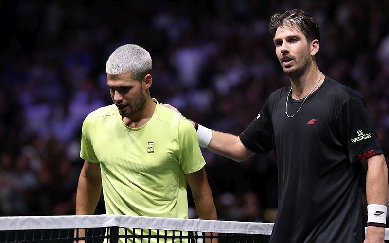 ATP Tournament in Paris: Surprise defeat for Alcaraz