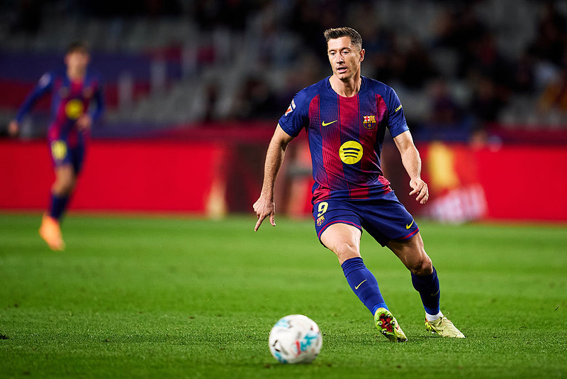 Piłkarska Liga Mistrzów: Lewandowski o swojej formie po kontuzji i przyszłości w Barcelonie