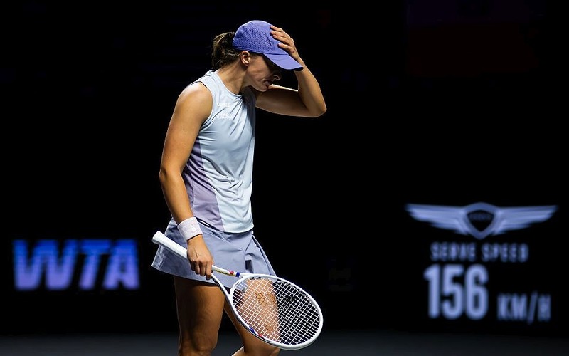 WTA Finals: Świątek odpadła po porażce z Anisimovą