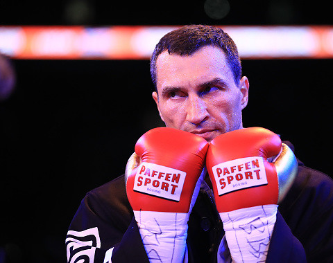 The famous Ukrainian boxer Vladimir Klitschko ended his career