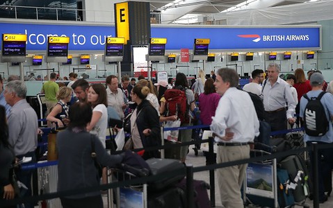 Travellers passing through Europe this weekend have been advised by airports to arrive at least thre