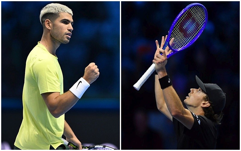 ATP Finals: Alcaraz i de Minaur awansowali do półfinałów