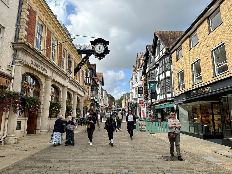 Charming cobbled city just an hour's train from London has 'secret island garden'