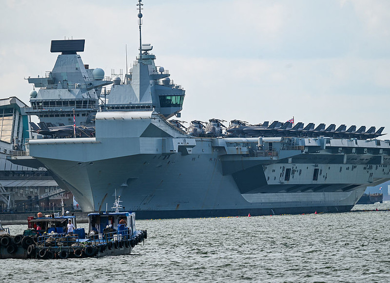 Brytyjski lotniskowiec HMS Prince of Wales i jego myśliwce dołączyły do sił NATO