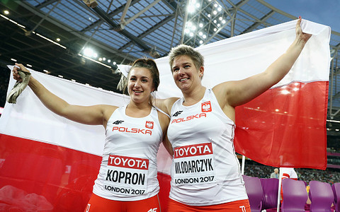 Gold and bronze for Poland in a hammer strike in London!