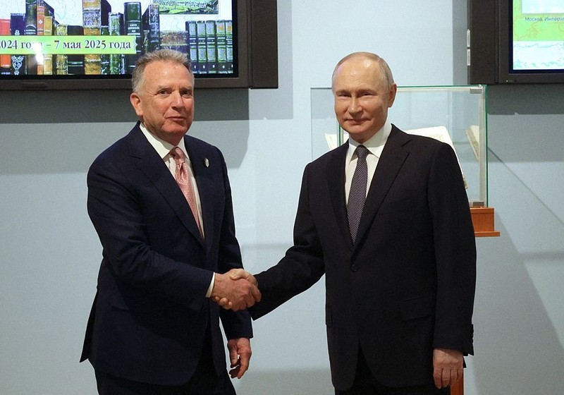 Trump: Wysłałem Witkoffowa na rozmowy z Putinem, Driscolla na rozmowy z Ukraińcami