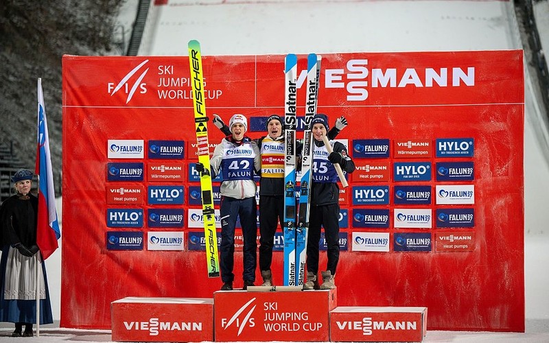 PŚ w skokach: Tomasiak zajął 15. miejsce, Słoweniec Lanisek wygrał w Falun