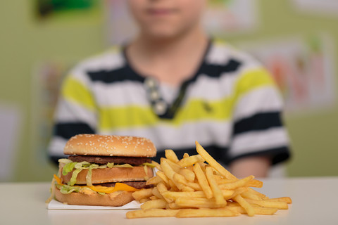 Homeless children living on fast food and crisps
