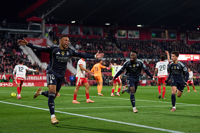 Real "tylko" zremisował w Gironie, więc Barcelona wskoczyła na pozycję lidera w La Liga