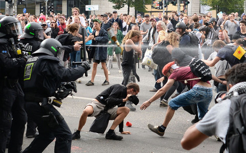 Pole accused of participating in riots during the G20 in Hamburg