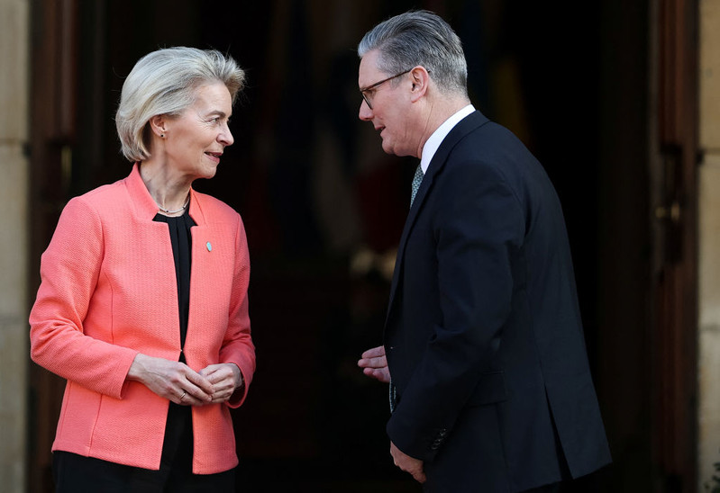 Starmer i von der Leyen rozmawiali o planie pokojowym dla Ukrainy