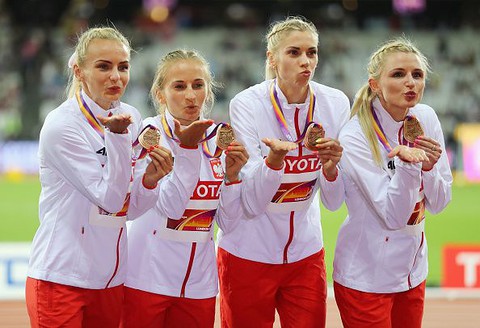 Lekkoatletyczne MŚ: Polacy na 8. miejscu w tabeli medalowej