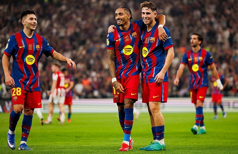 Spanish Super Cup: Barcelona crushes Athletic Bilbao in the semi-finals