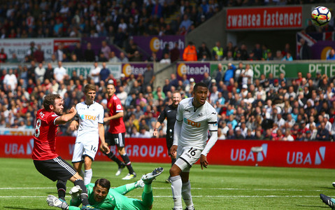 Swansea 0 Manchester United 4: Paul Pogba stars after escaping red card
