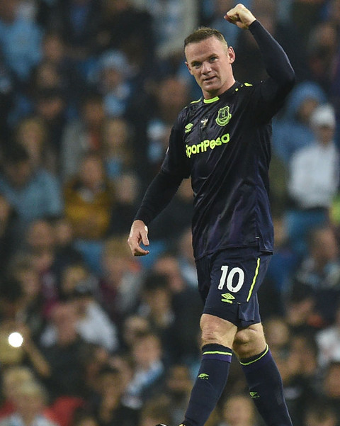 200. gol Rooneya i remis Evertonu z Manchesterem City