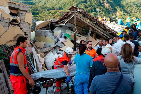 Deadly earthquake hits Italian island of Ischia, near Naples, injuring dozens