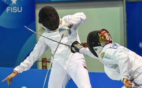 Brown bronze for Poles in fencing during the 29th Summer Universiade in Taipei