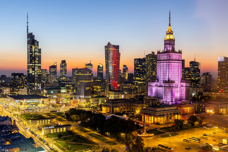Warsaw ranks among the most attractive cities for real estate investment in Europe