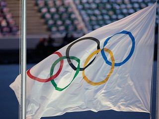 Flaga olimpijska ma już 100 lat