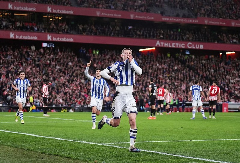 Copa del Rey: Real Sociedad closer to the final