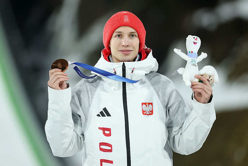 2026 Games: Tomasiak on the podium again! Bronze on the large hill in Predazzo