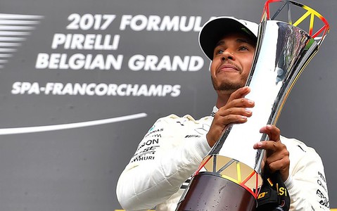 Lewis Hamilton wins Belgian Grand Prix to narrow gap in F1 title race